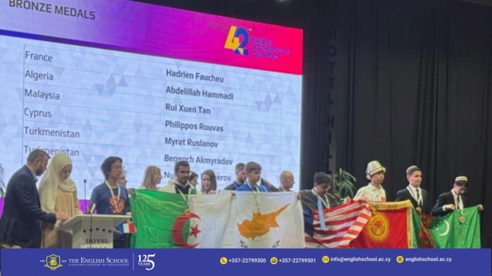 42nd Balkan Mathematical Olympiad – A Proud Moment for Our School